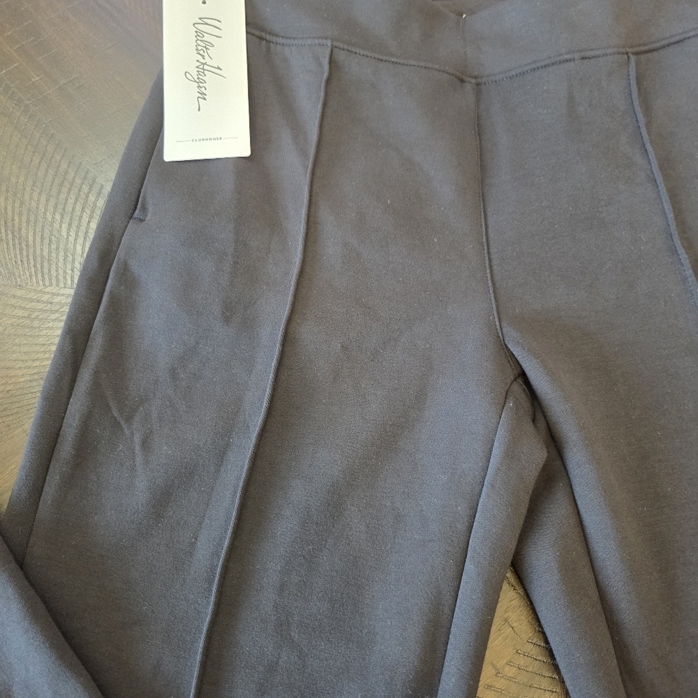 Walter Hagen Clubhouse Women's Fashion Pleated Pants Black Small New Golf Lady - Picture 3 of 14